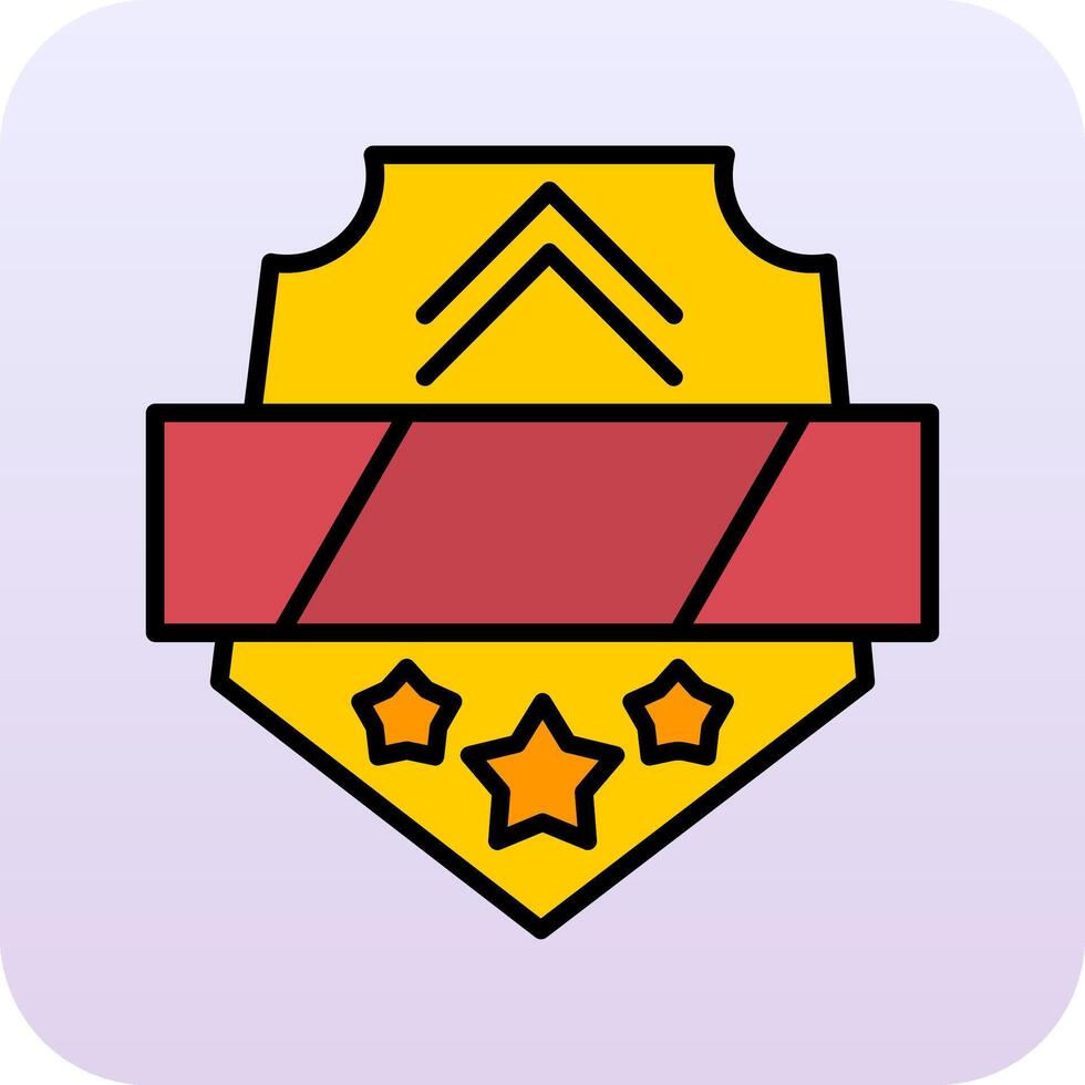 insignias vector icono