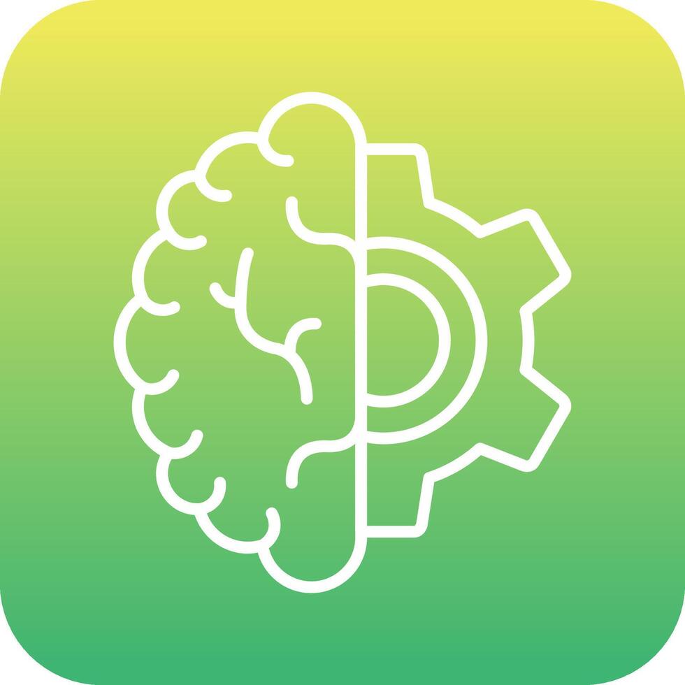 icono de vector de cerebro