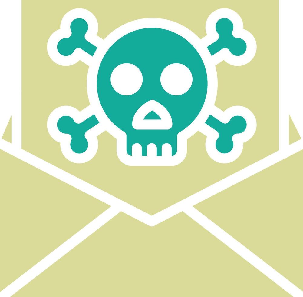 Email Hacked Vector Icon