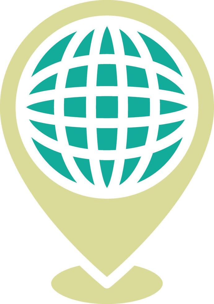 Worldwide Location Vector Icon