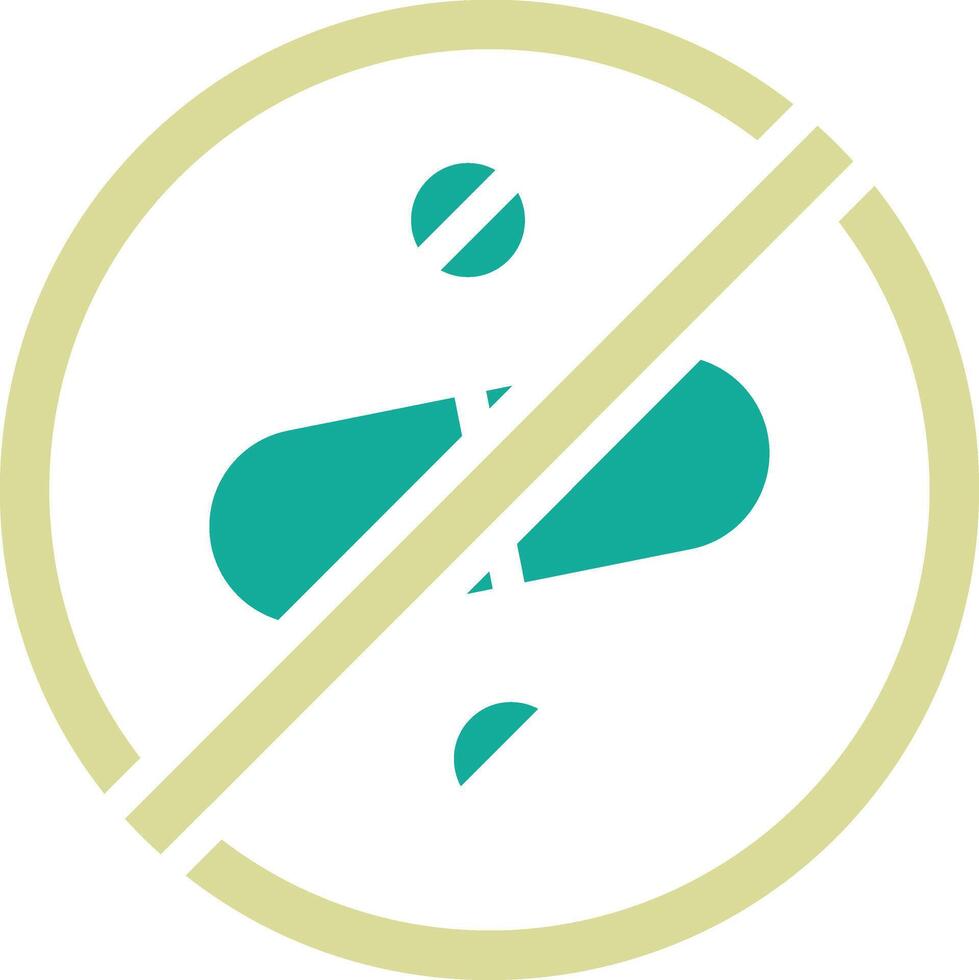 No Drugs Vector Icon