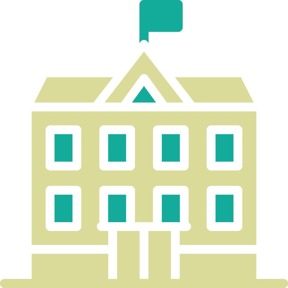 Embassy Vector Icon