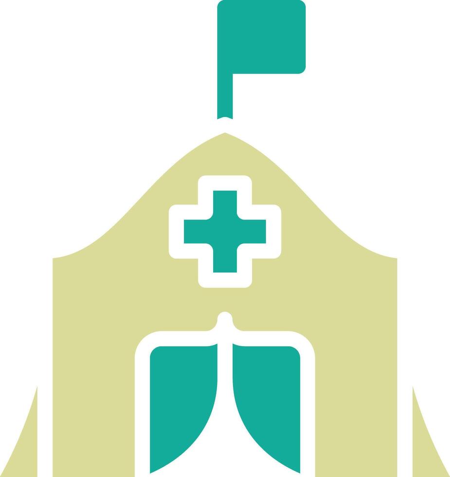 Refugee Camp Vector Icon