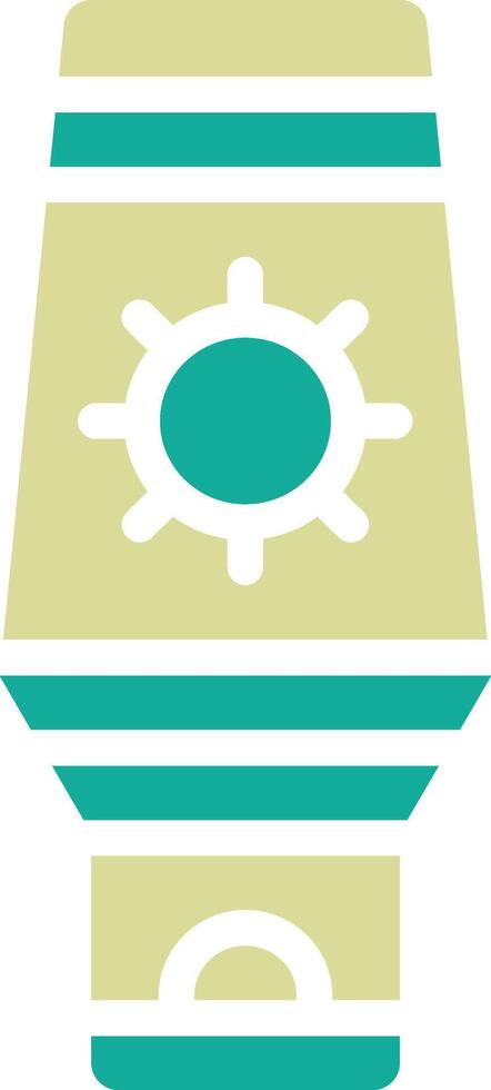 Suncream Vector Icon