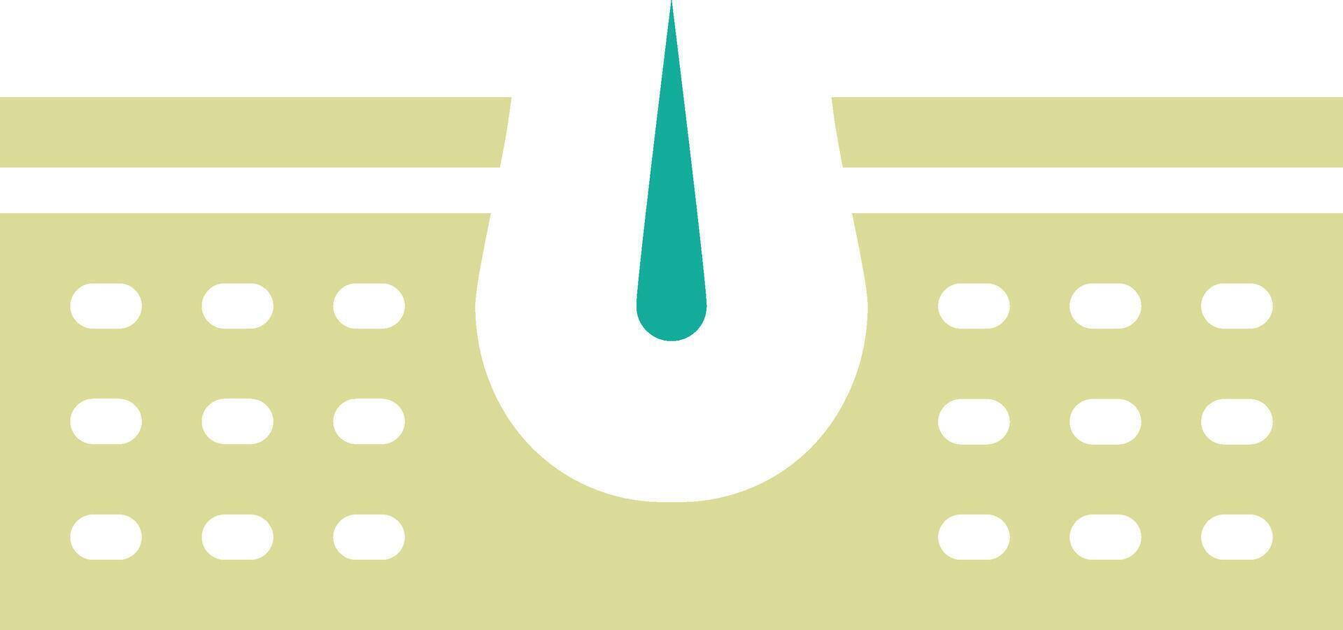 Skin Hair Vector Icon