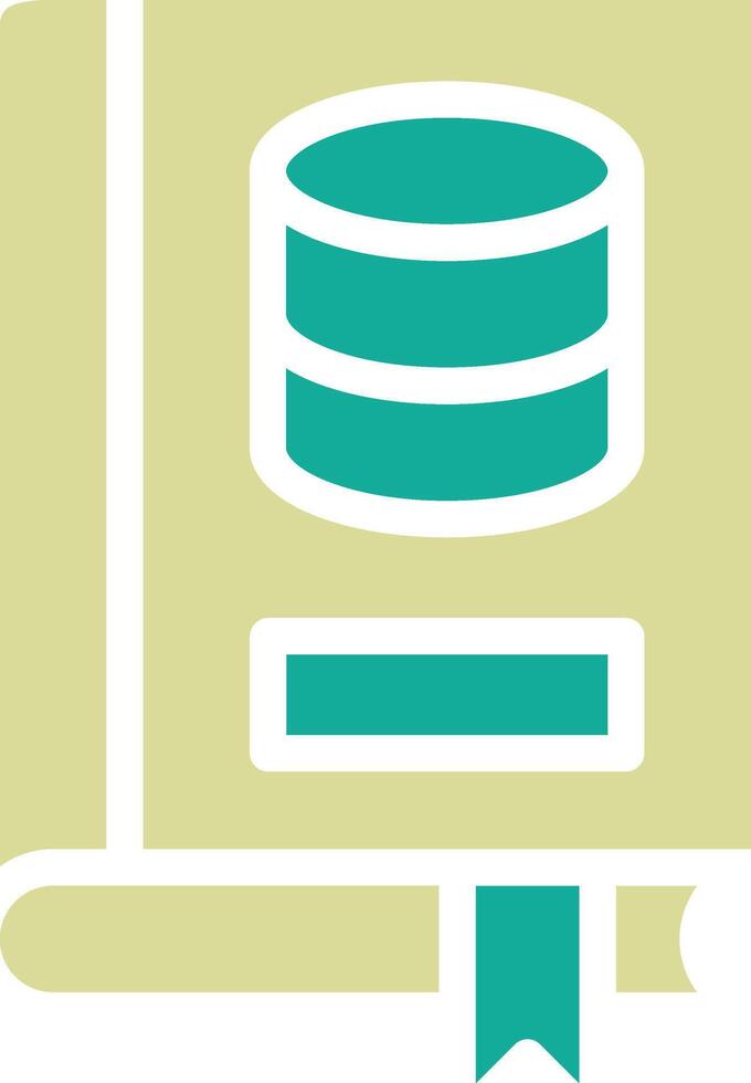 Library Database Vector Icon