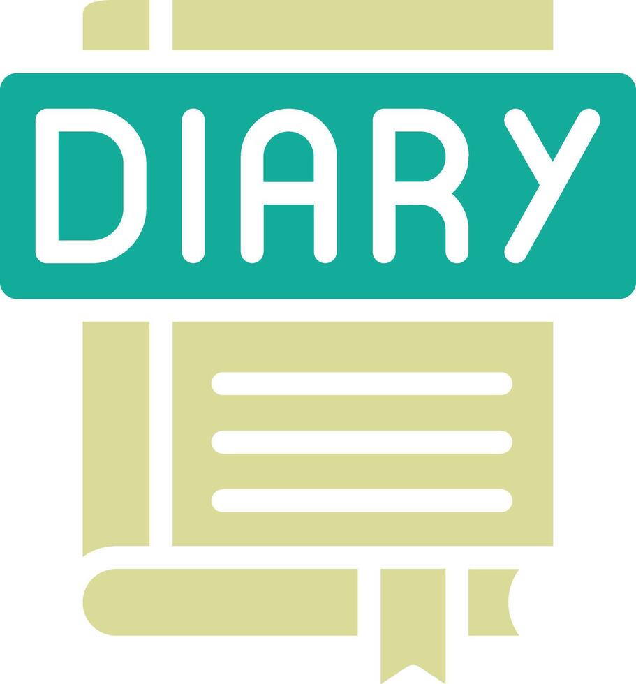 Diary Vector Icon