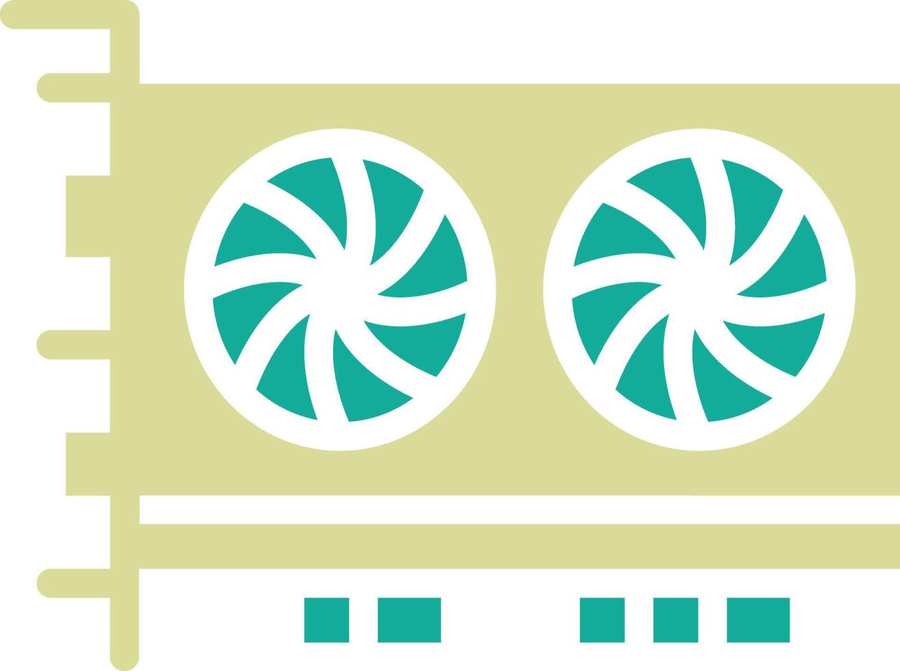 Graphics Card Vector Icon