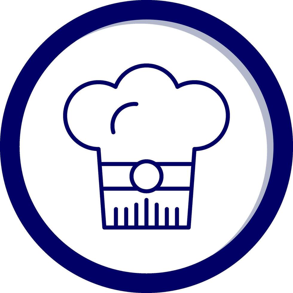 Chef Hat Vecto Icon vector