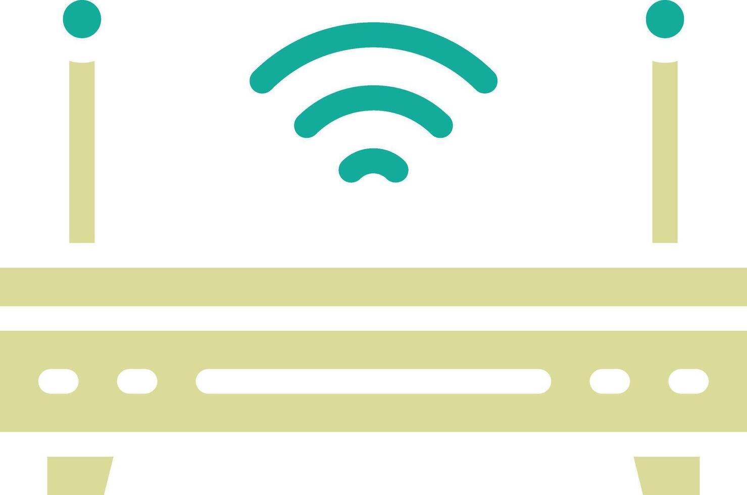 Wireless Router Vector Icon