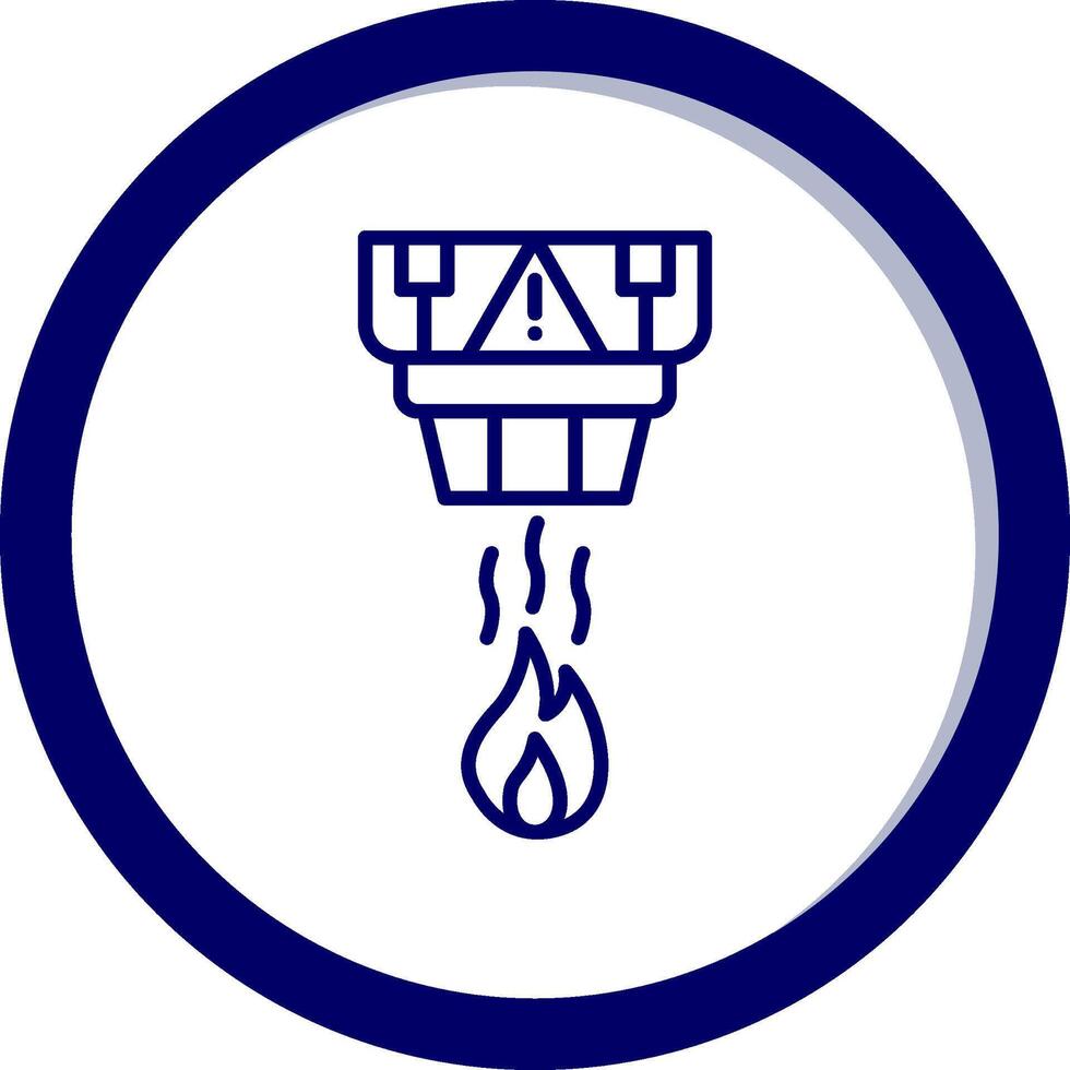 Smoke Detector Vecto Icon vector
