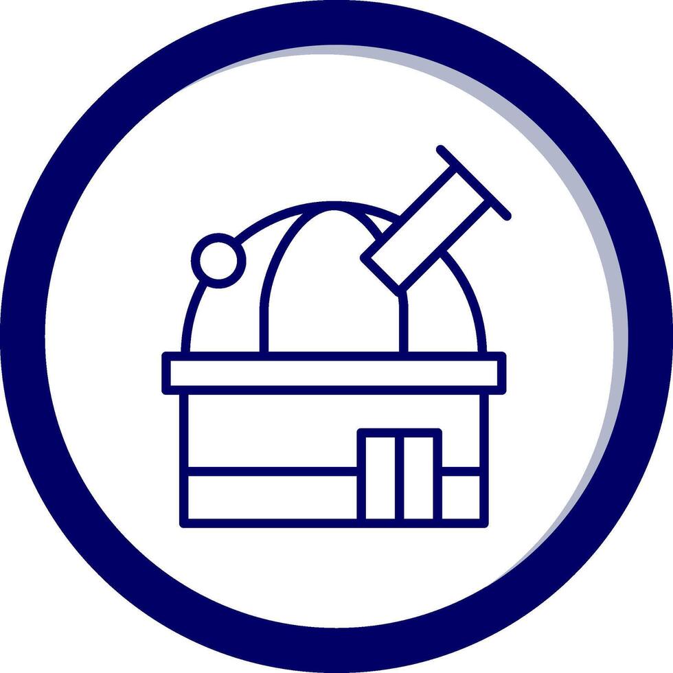 Space Observatory Vecto Icon vector