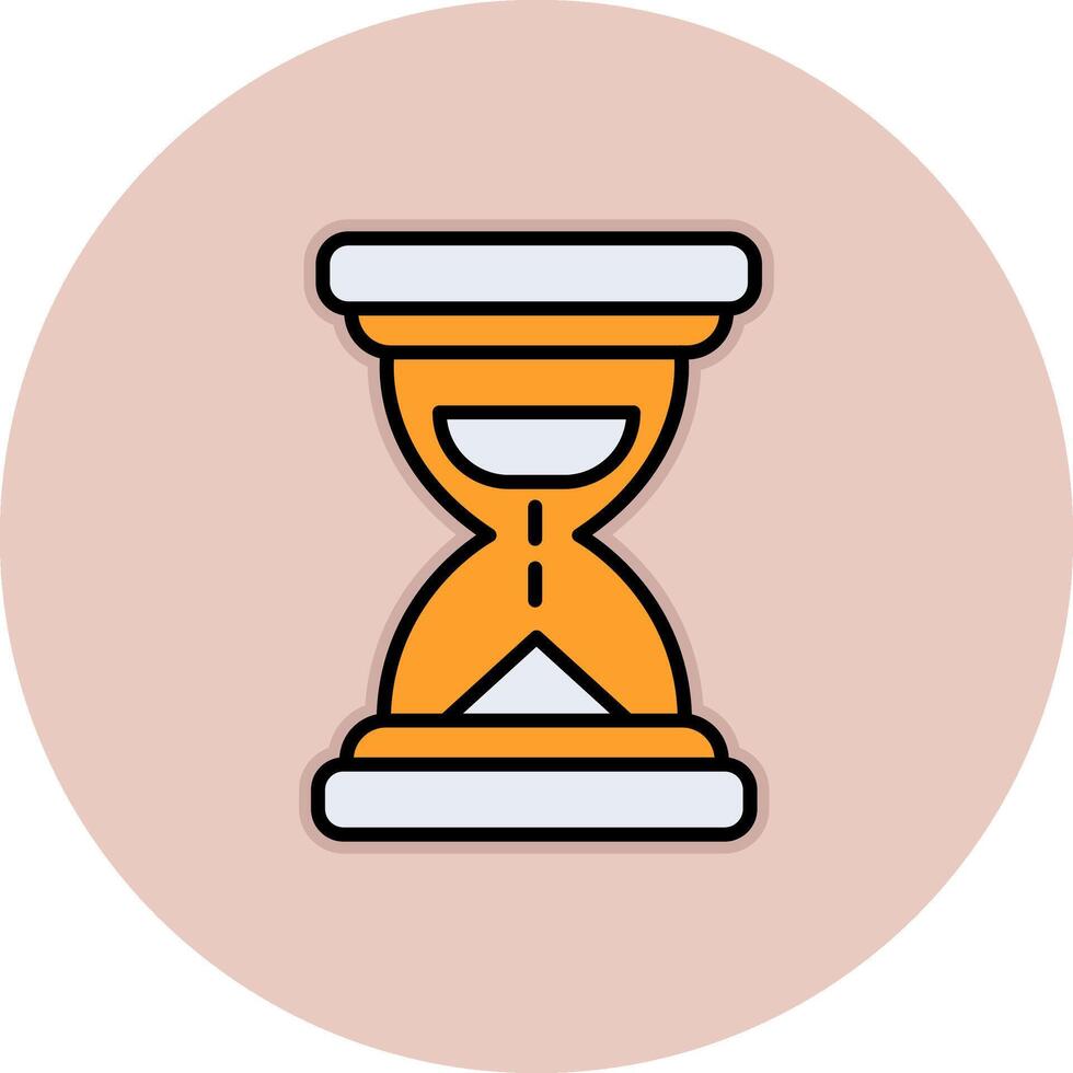 Sand Clock Vecto Icon vector