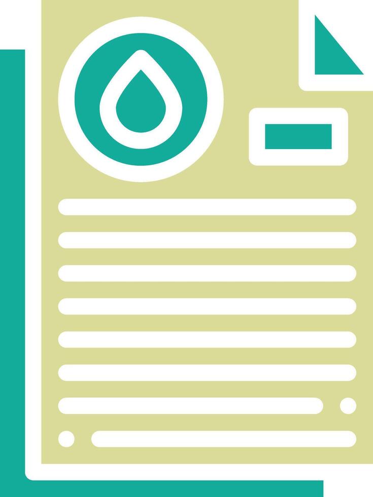 Oil Contract Vector Icon