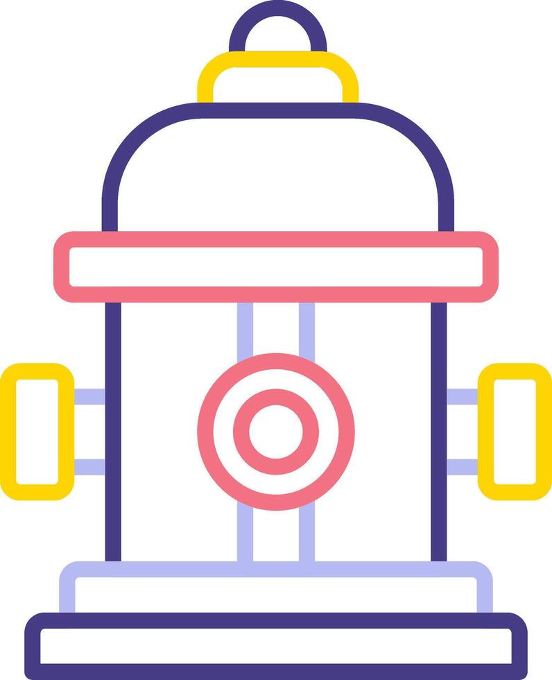 Fire Hydrant Vecto Icon vector