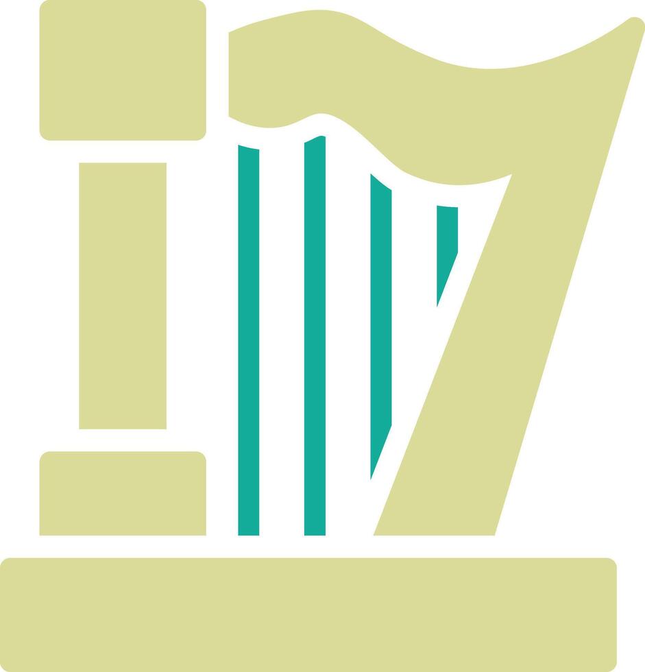 Harp Vector Icon
