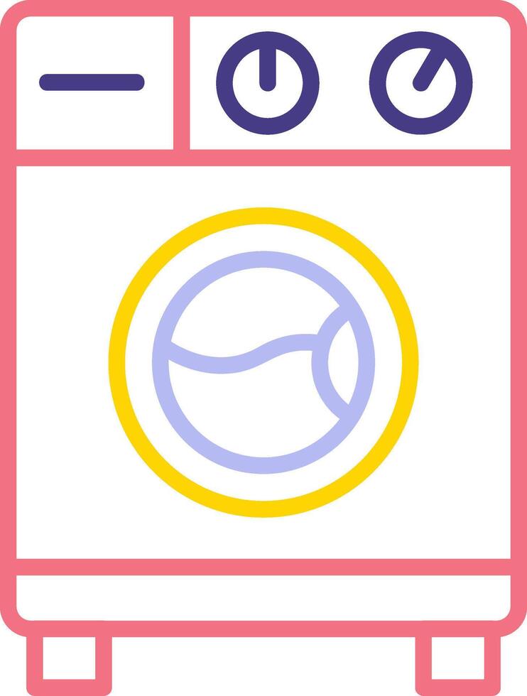 Washing Mechine Vecto Icon vector