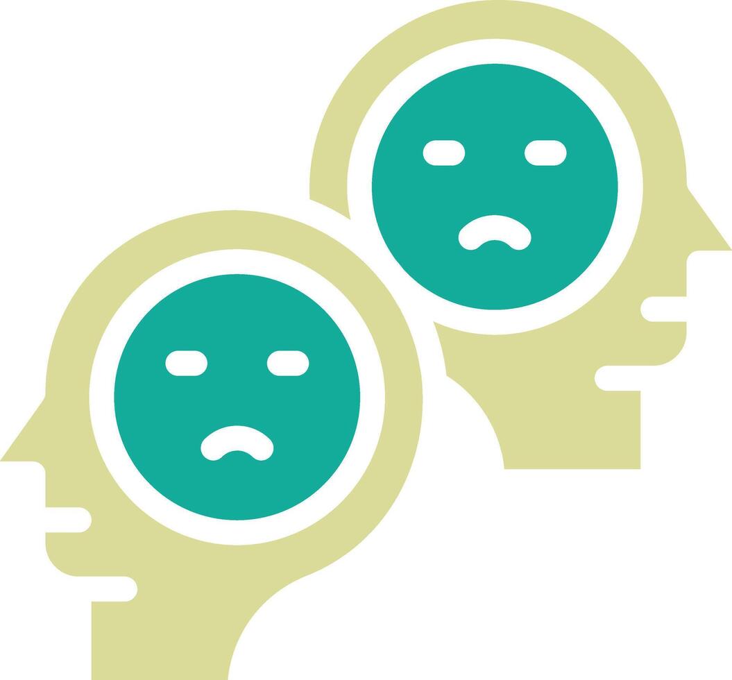 Bipolar Emotion Vector Icon