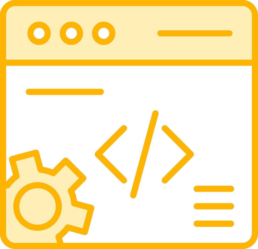 Web Development Vecto Icon vector