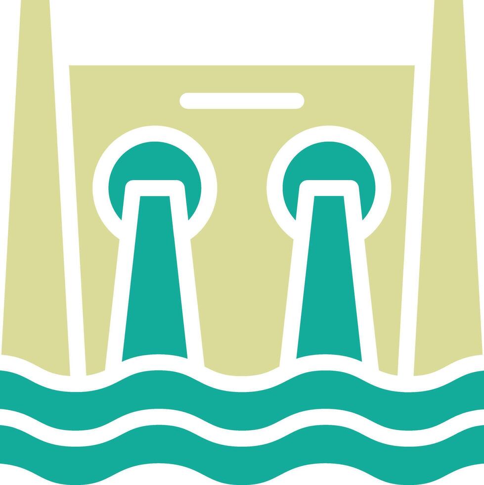 Hydro Power Vector Icon