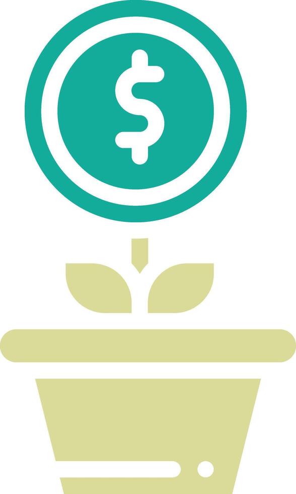 Money Plant Vector Icon