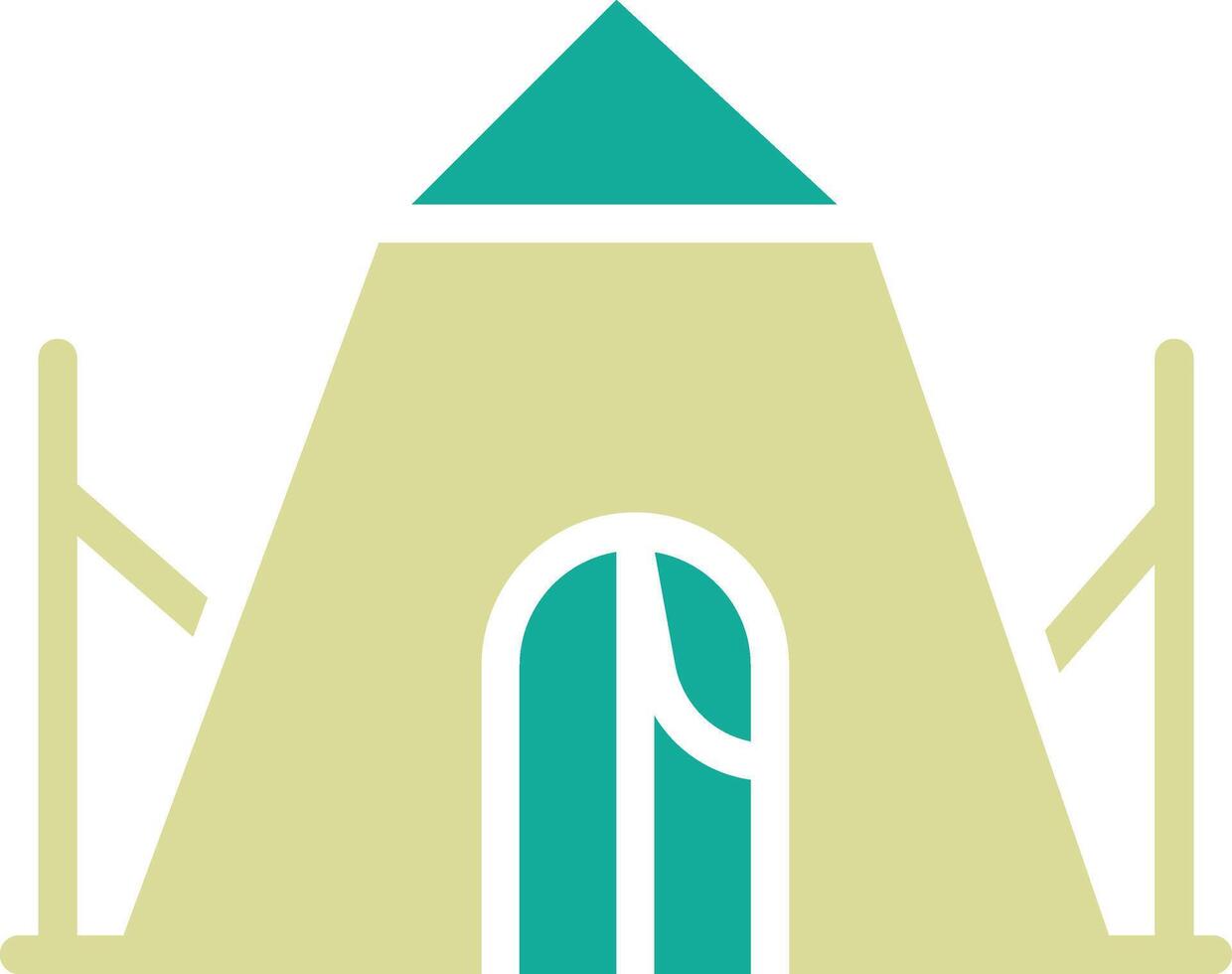 Tent Vector Icon