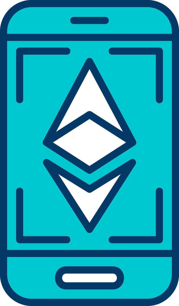 Ethereum Scan Vecto Icon vector