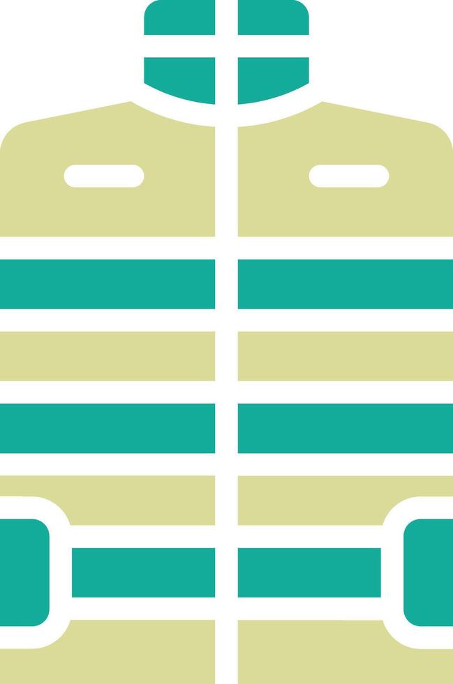 Coat Vest Vector Icon