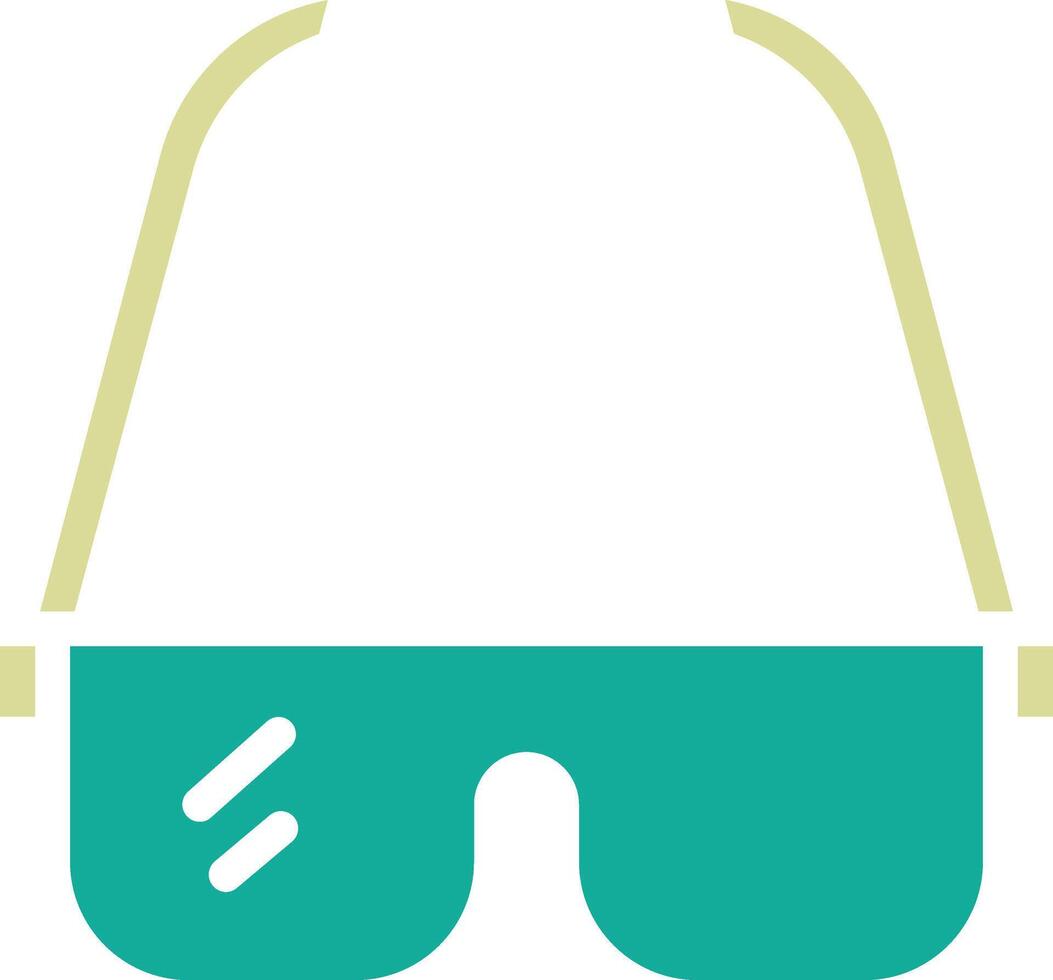 científico lentes vector icono