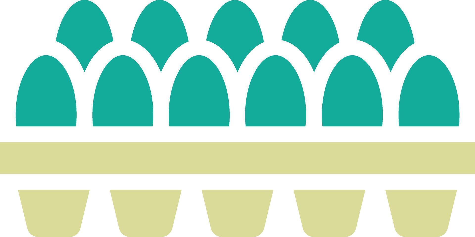 Egg Carton Vector Icon