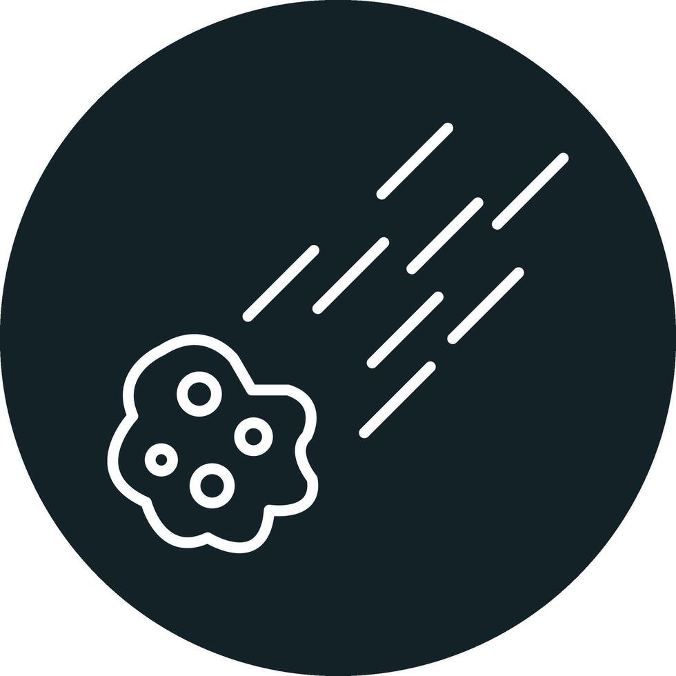 Meteor Vecto Icon vector