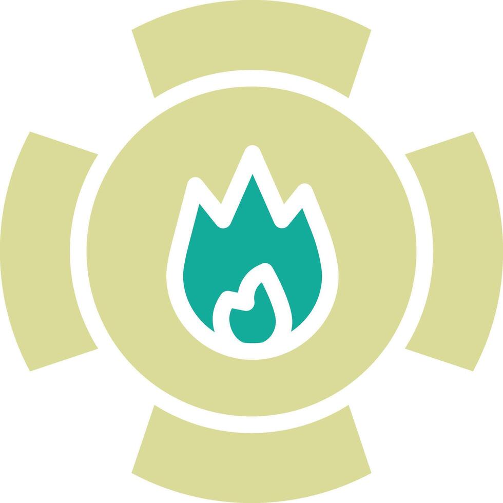 Firefighter Badge Vector Icon