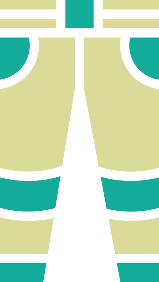 Firefighter Pants Vector Icon