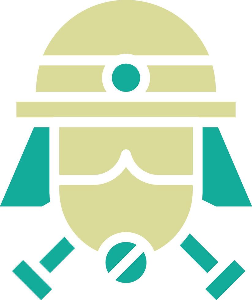 Fireman Mask Vector Icon