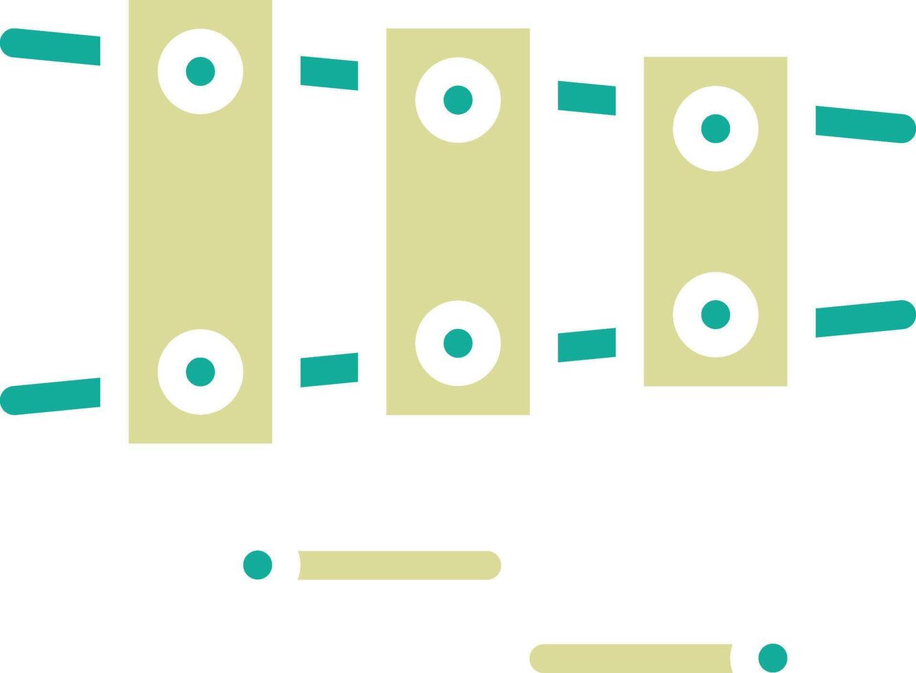 Xylophone Vector Icon