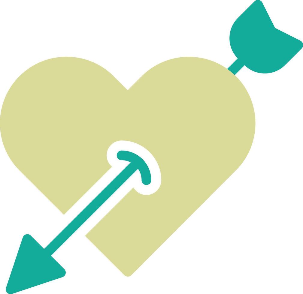 Heart Arrow Vector Icon