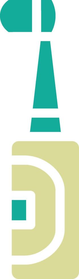 Electric Toothbrush Vector Icon