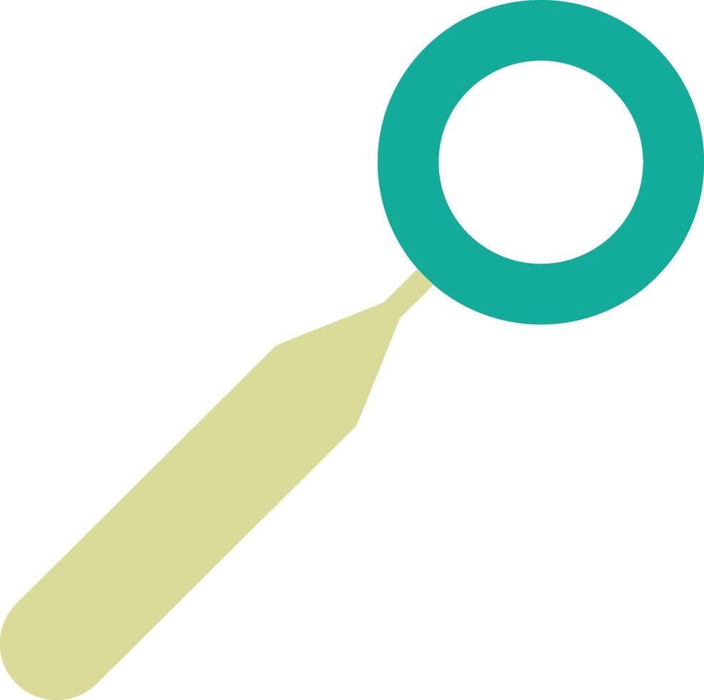 Mouth Mirror Vector Icon
