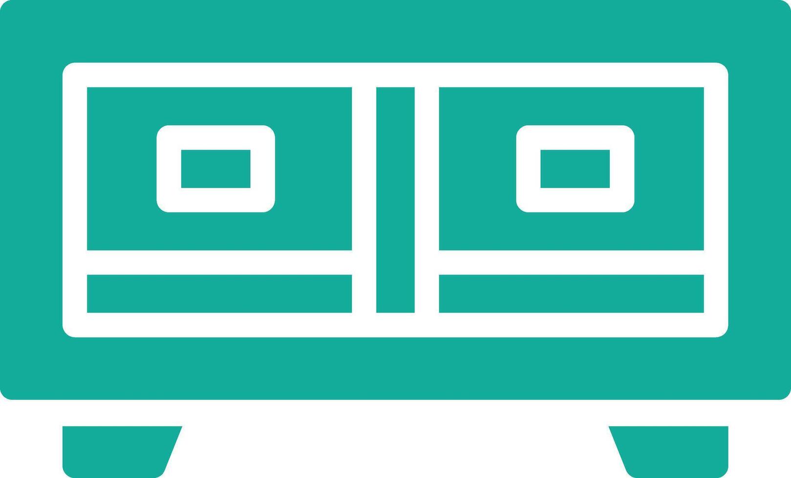 TV Stand Vector Icon