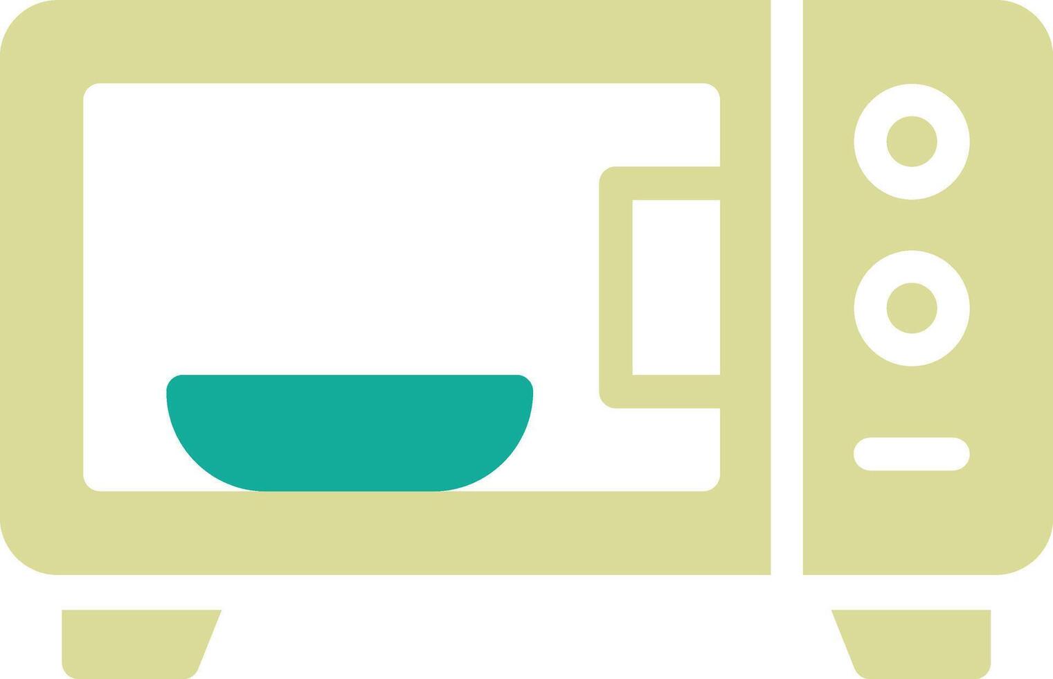 Microwave Oven Vector Icon