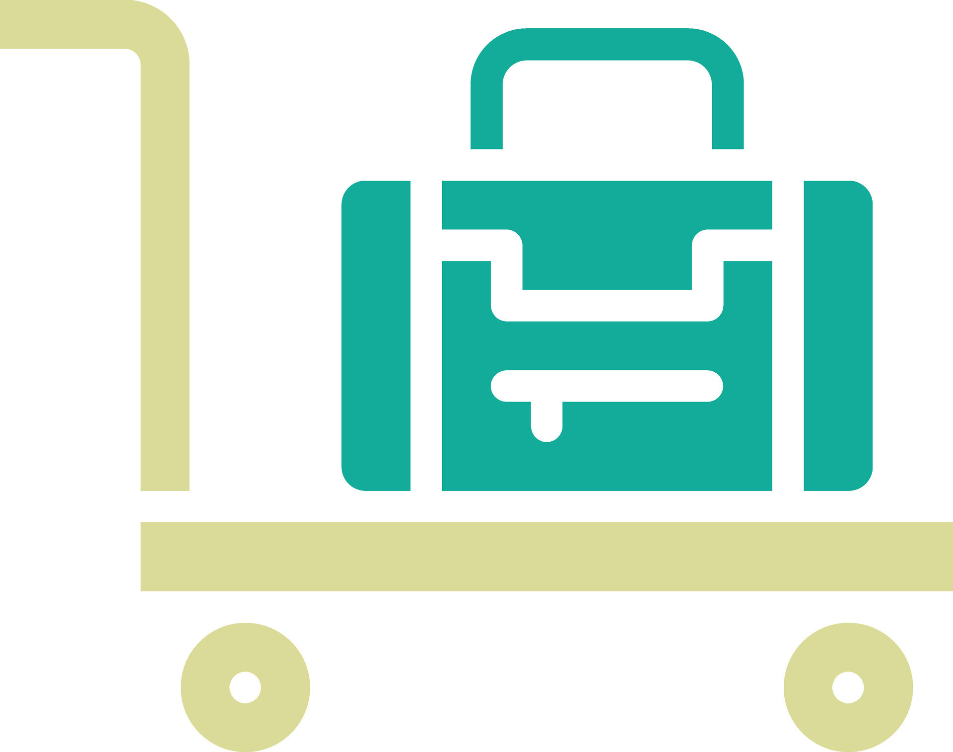 Luggage Cart Vector Icon 37885212 Vector Art at Vecteezy