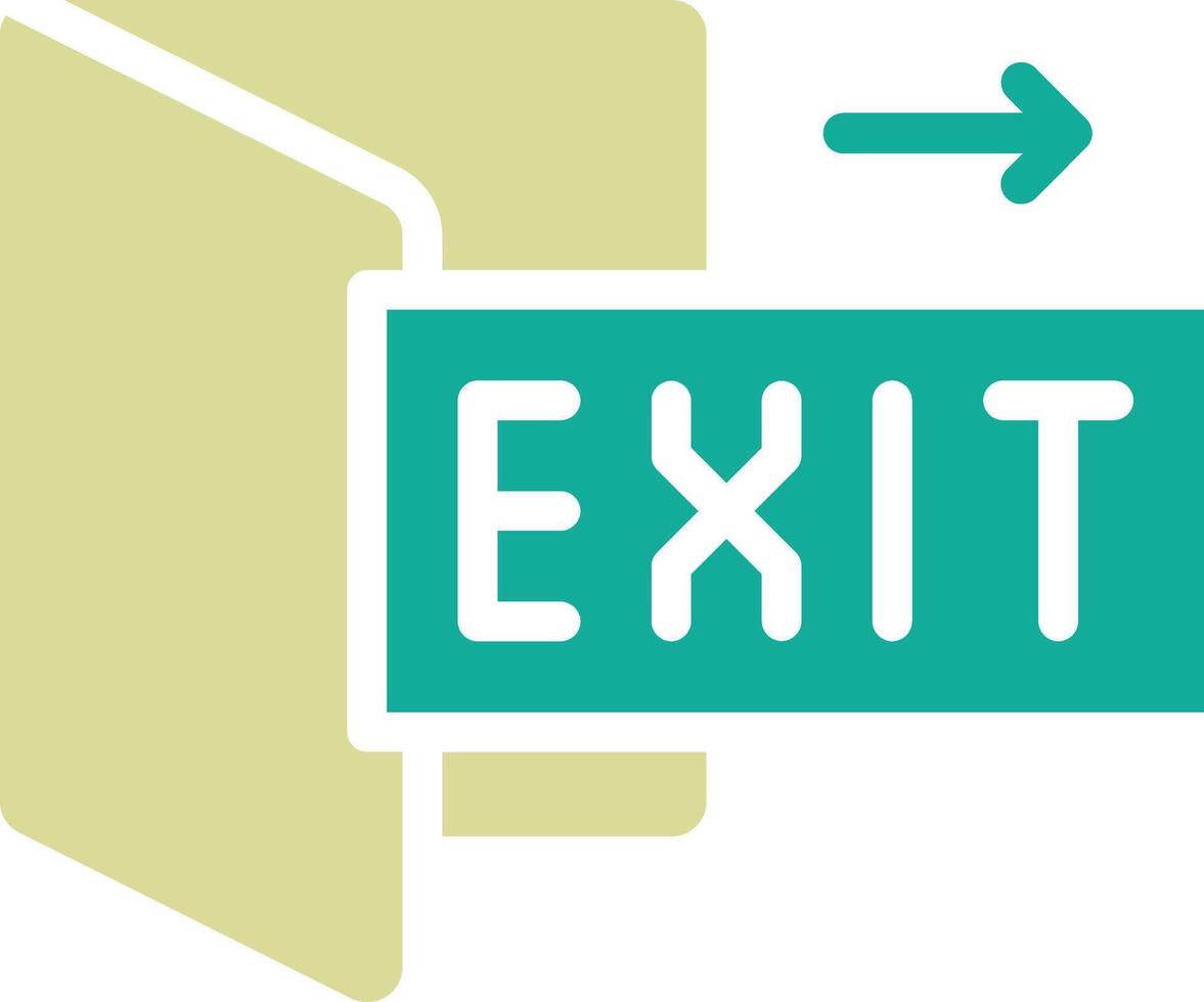 Fire Exit Vector Icon