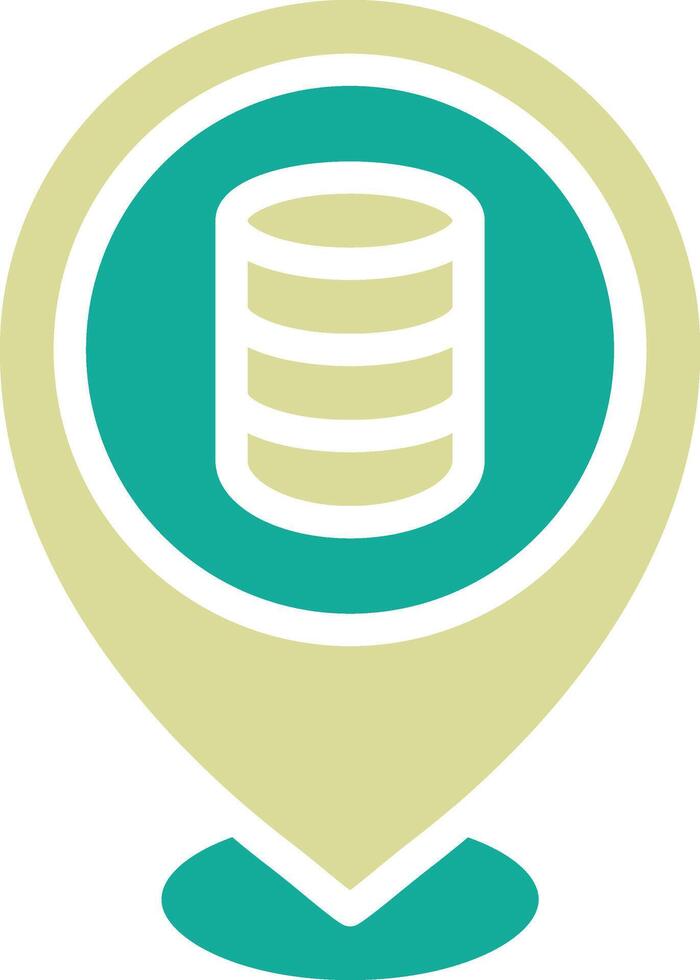 Server Location Vector Icon
