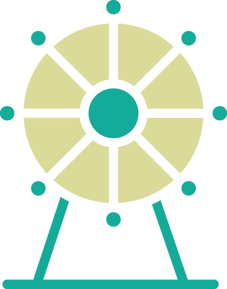 Ferris Wheel Vector Icon