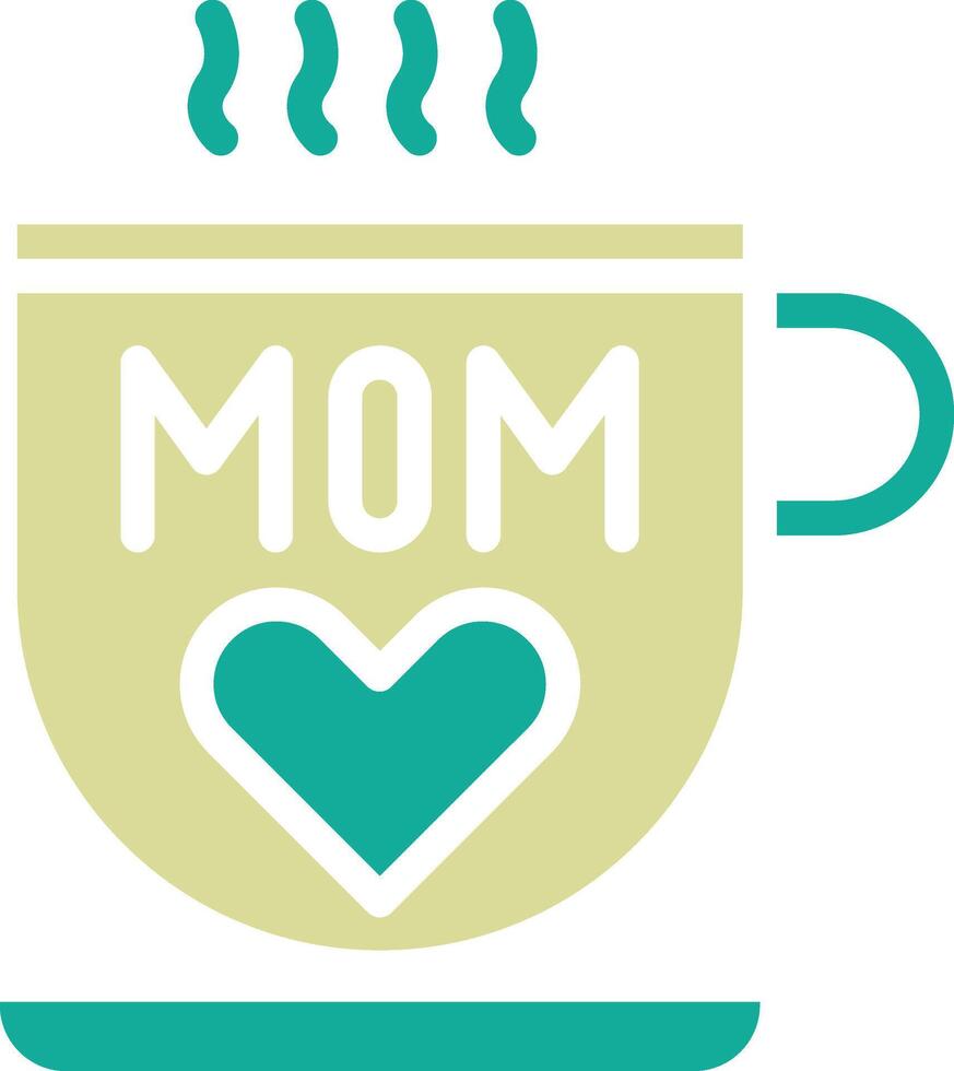 MOM Mug Vector Icon