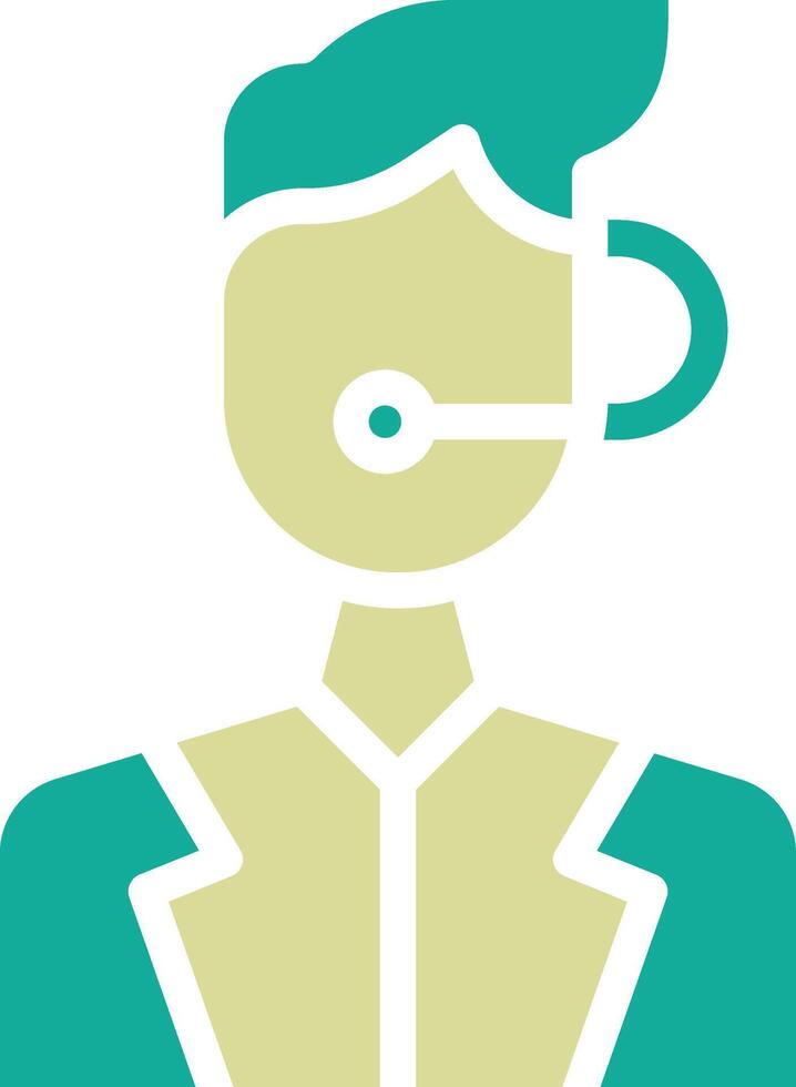 Customer Service Agent Vector Icon