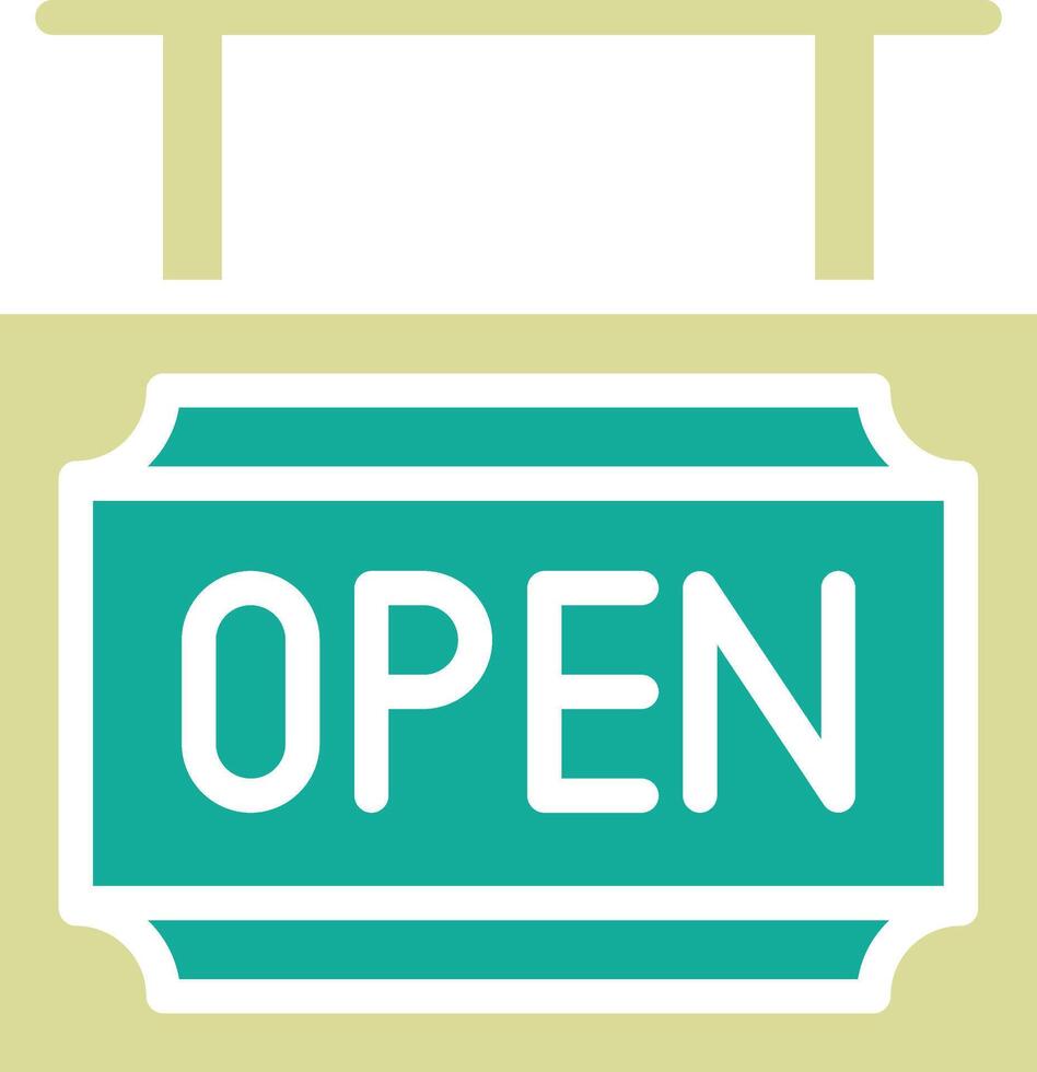 Shop Open Vector Icon