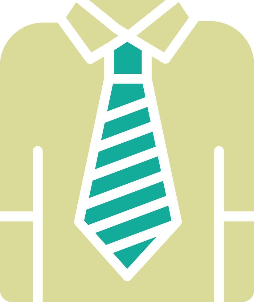 icono de vector de camisa de negocios