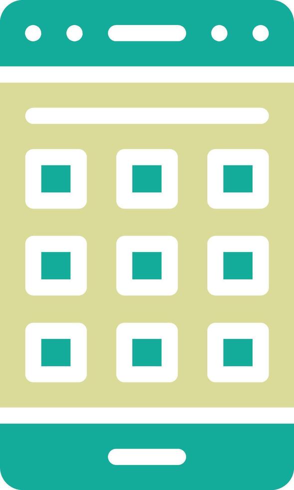 Mobile App Vector Icon