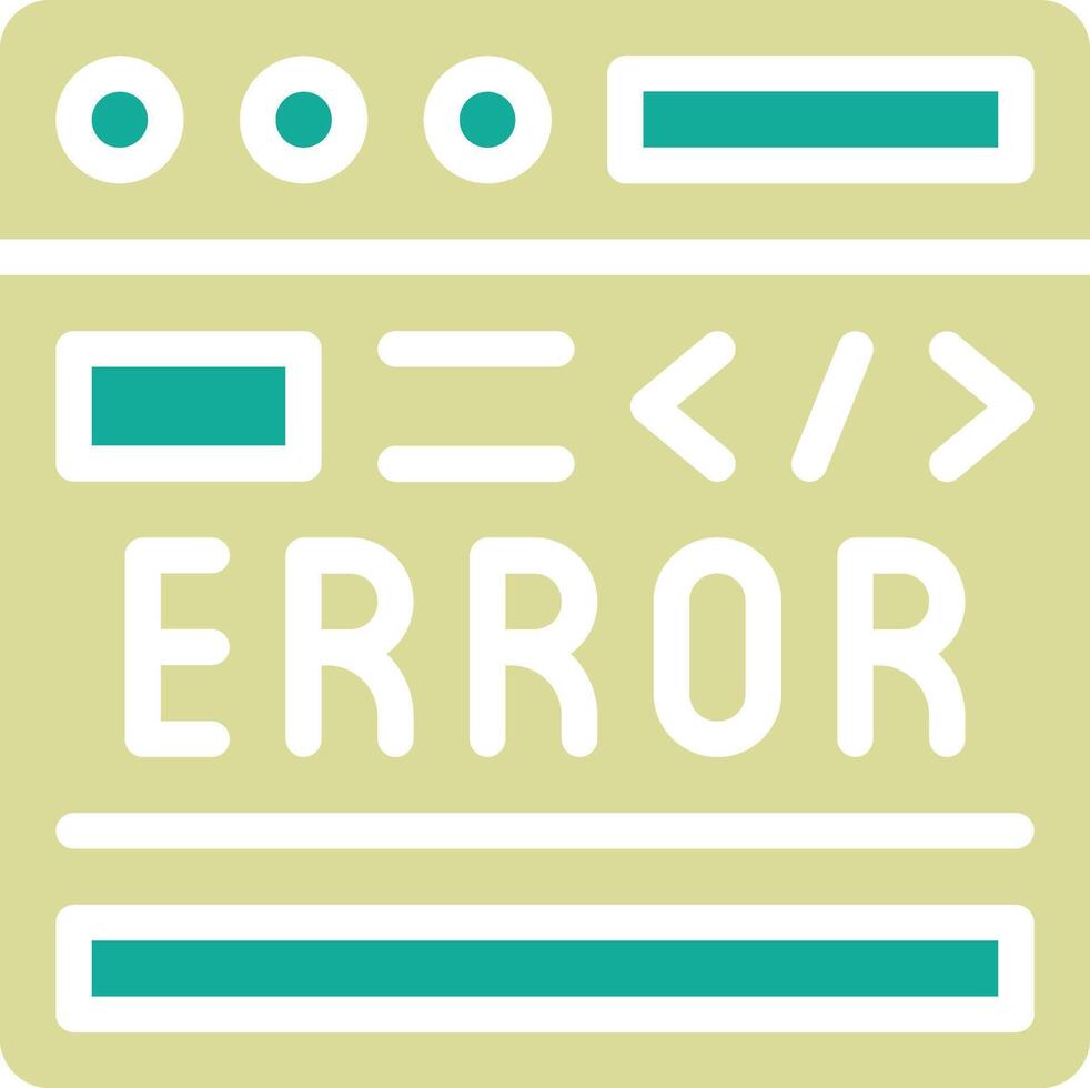 Code Error Vector Icon